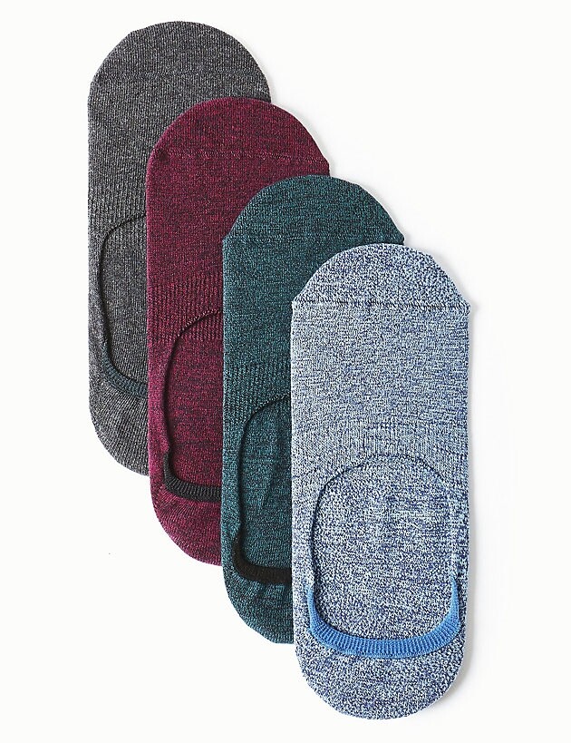 Mark & Spencers 4 Pack Cool & Freshfeet™ Invisible 船襪 $169 Mark & Spencers 4 Pack Cool & Freshfeet™ Invisible 船襪 $169