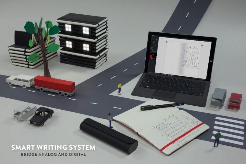 早幾年Moleskine特意創作出一系列智能寫作系統，可以透過Pen+及智能筆記簿，將