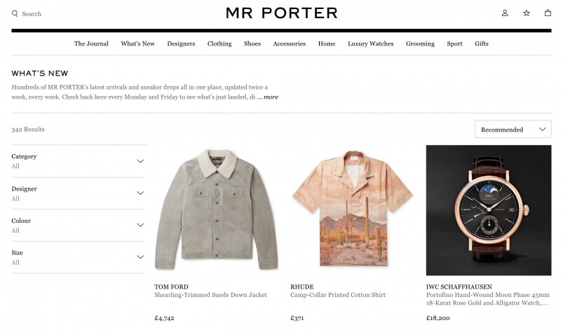 MR PORTER MR PORTER