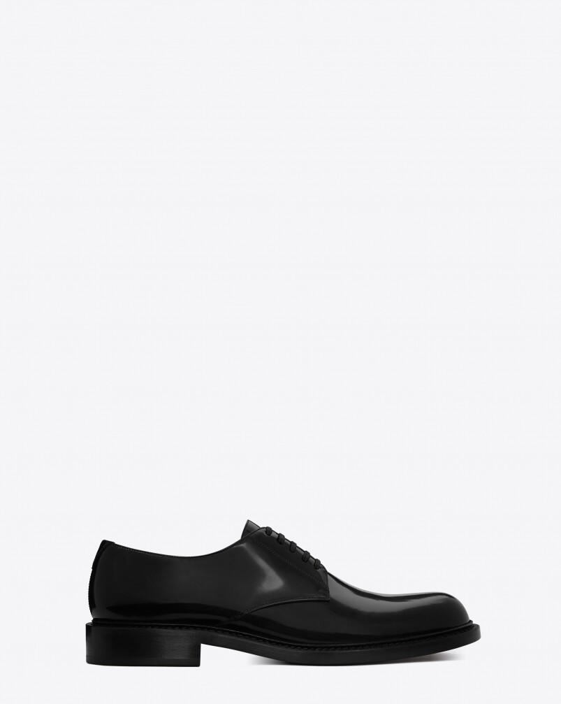 Saint Laurent 黑色牛津皮鞋 $7,950