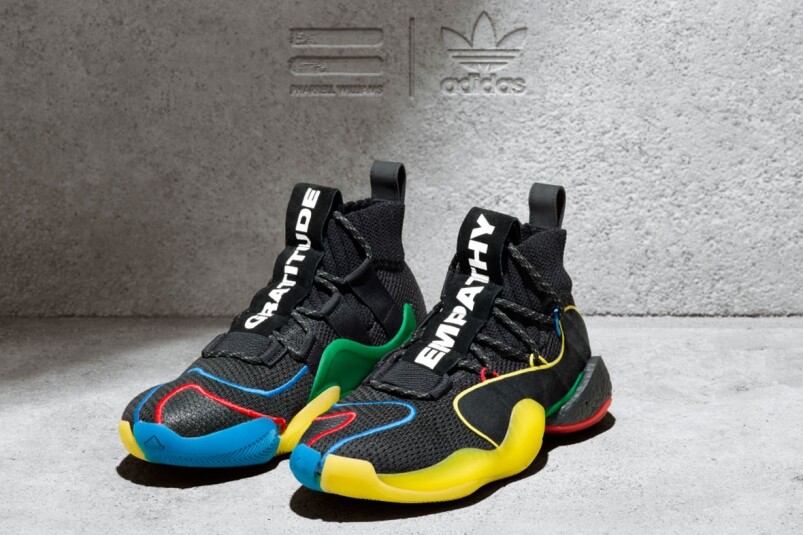 Pharrell Williams 跟adidas Originals的聯乘Crazy BYW LVL X波鞋 Pharrell Williams 跟adidas Originals的聯乘Crazy BYW LVL X波鞋