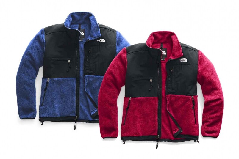不少得的是1988年誕生的拉鏈抓毛Denali Jacket外套，以標誌性的配色和大膽奪目