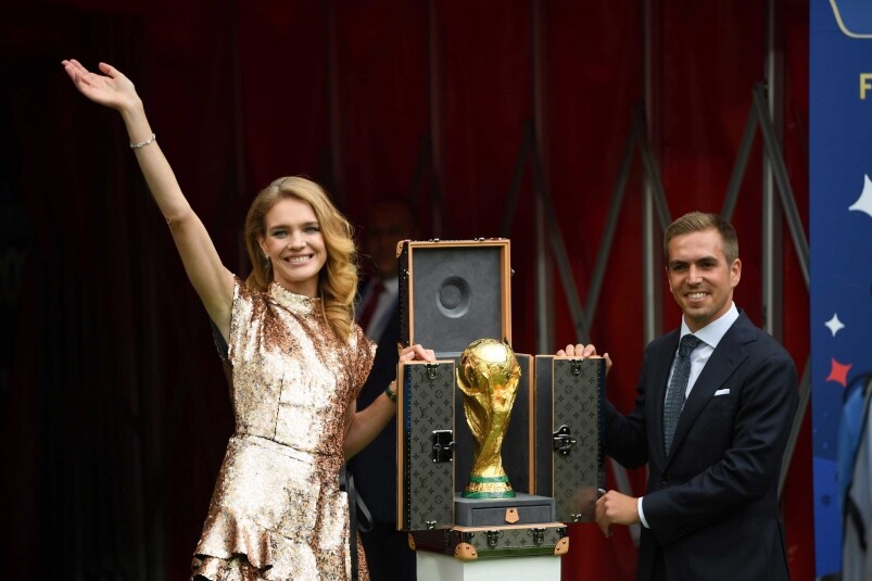 Natalia Vodianova, Philipp Lahm Natalia Vodianova, Philipp Lahm