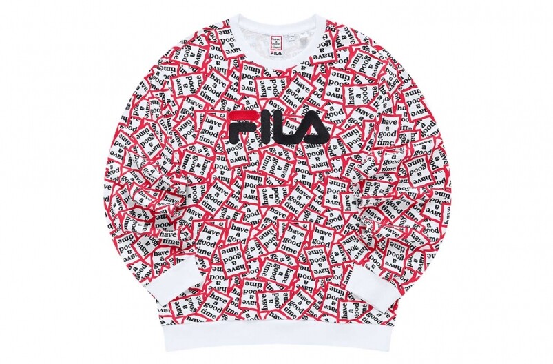 FILA x have a good time聯乘系列沿襲FILA一貫設計的同時,也融入have a good time的街頭 FILA x have a good time聯乘系列沿襲FILA一貫設計的同時,也融入have a good time的街頭