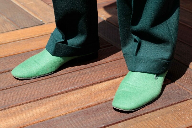 LEVEL 3：穿著綠色的鞋履