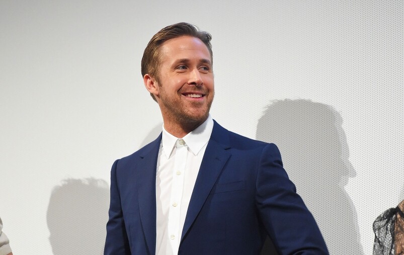 因為早前的音樂電影《La La Land》，Ryan Gosling成功賺到不少人氣。型男Ryan Gosling的O 字鬚