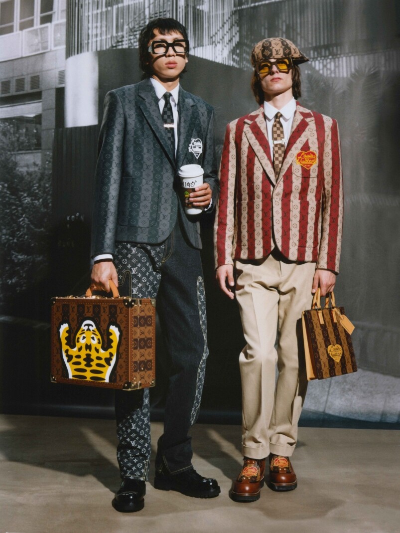 Louis Vuitton於2022初春推出第二個 LV2 系列(,延續男裝系列藝術總監Virgil Abloh與Human Made Louis Vuitton於2022初春推出第二個 LV2 系列(,延續男裝系列藝術總監Virgil Abloh與Human Made