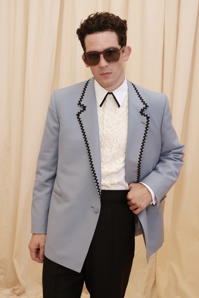 Josh O'Connor in Custom Dunhill Josh O'Connor in Custom Dunhill