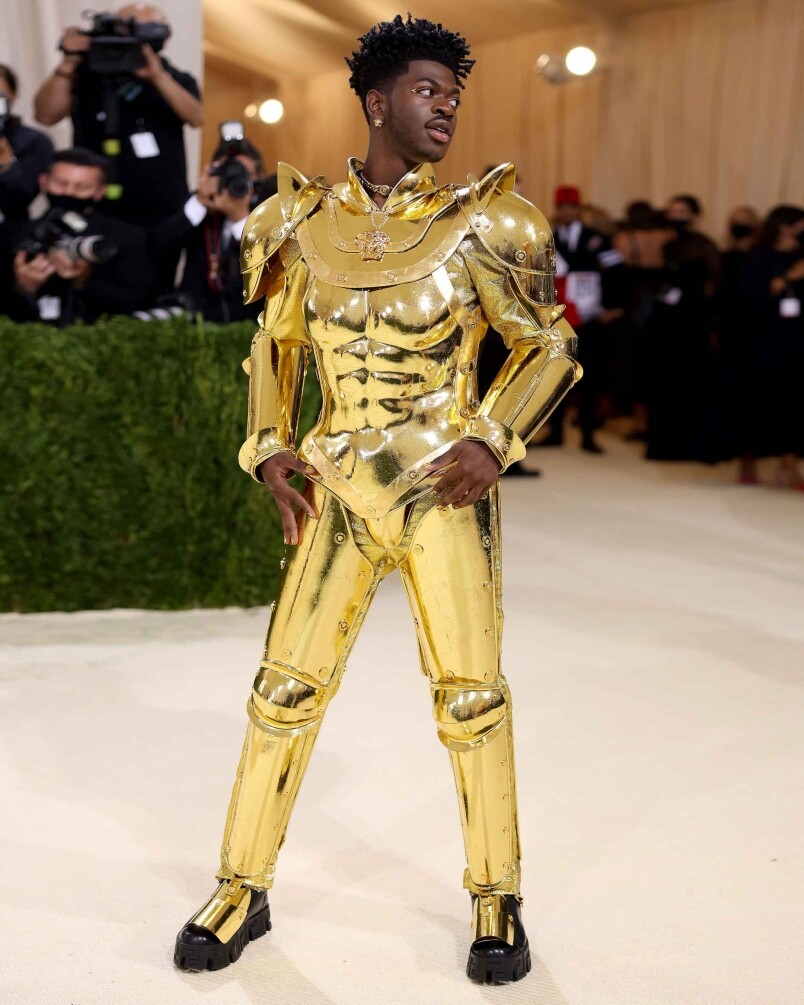 Lil Nas X in Custom Versace Lil Nas X in Custom Versace