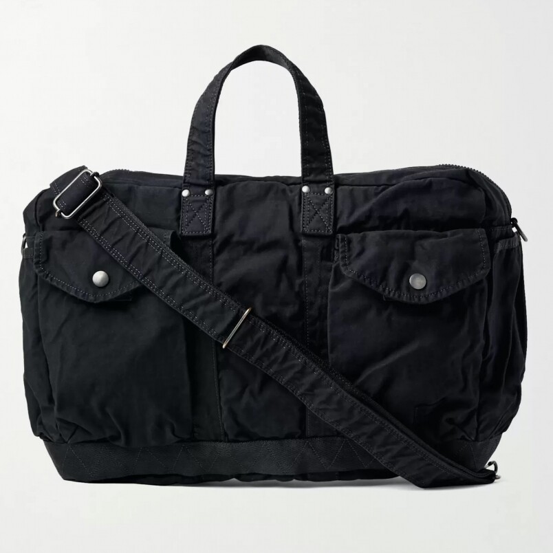PORTER-YOSHIDA & CO 2Way Small Canvas Duffle Bag PORTER-YOSHIDA & CO 2Way Small Canvas Duffle Bag