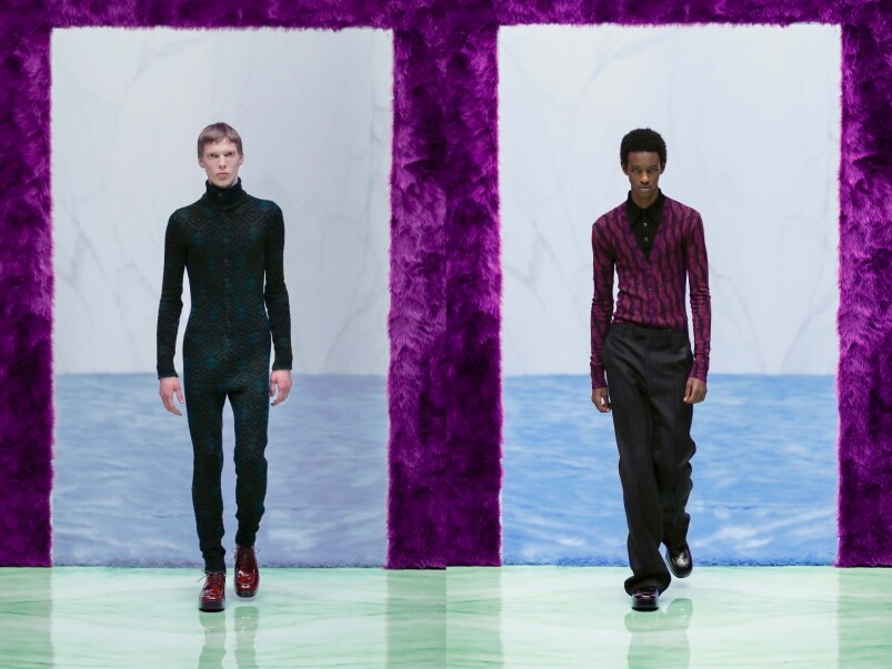 Raf Simons與Miuccia Prada在今次的男裝騷裡將服裝的設計與結構化繁為簡，重點反而