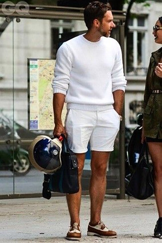 別以為夏天一定要T恤襯白色短褲，男裝造型的重點，有時候可以選擇上