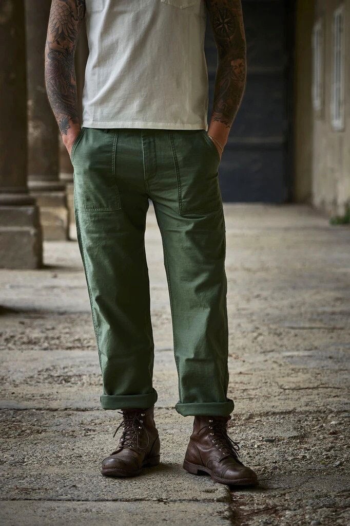 Baker Pants成為美國軍褲是於越戰時期，所以它是一種專為於熱帶地區作戰的