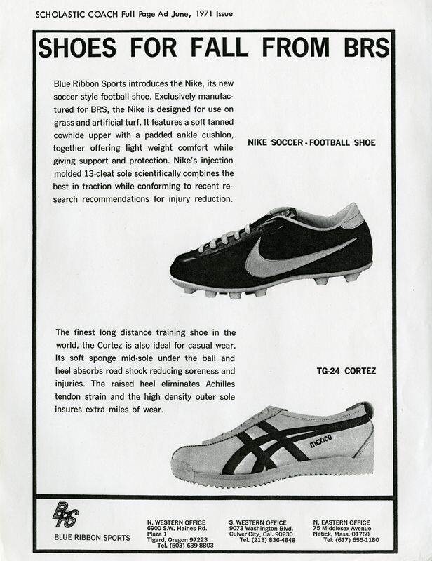 Blue Ribbon Sports正式成軍後,他倆便以 Onitsuka Tiger既有的Corsair設計了Cortez跑鞋,雖則這款型號 Blue Ribbon Sports正式成軍後,他倆便以 Onitsuka Tiger既有的Corsair設計了Cortez跑鞋,雖則這款型號