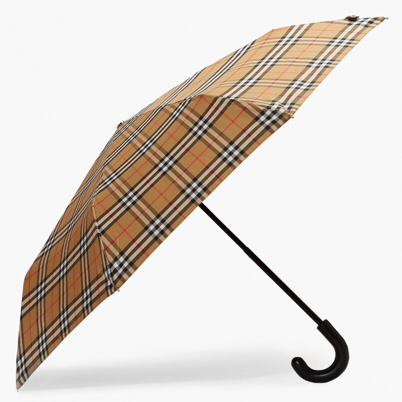 Burberry格紋雨傘