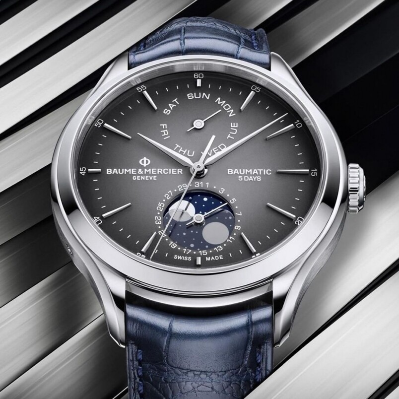 Clifton Baumatic Day-Date Moon Phase