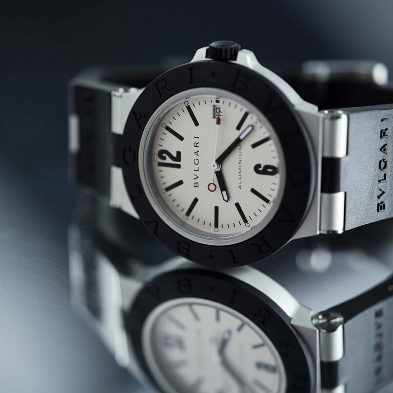 BVLGARI ALUMINIUM 系列自動上鏈鋁合金腕錶 HK$21,900