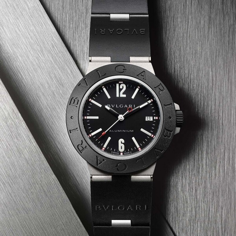 BVLGARI ALUMINIUM系列自動上鏈鋁合金腕錶 HK$21,900