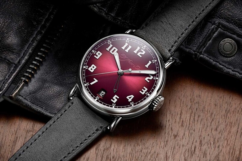 H. Moser & Cie.最新還有一款GMT兩地時間腕錶Heritage Dual Time ，都是非常值得細味的作品