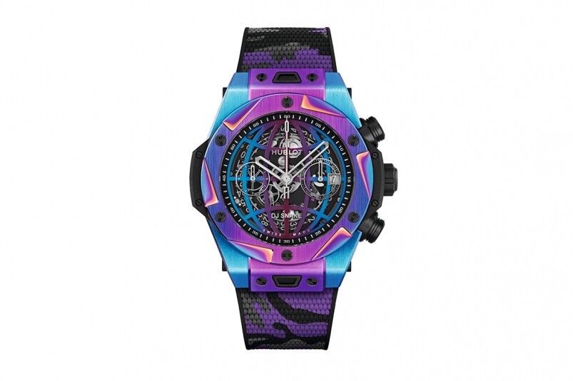 迷幻版Big Bang來襲 Hublot聯乘法國鬼才藝術家DJ Snake 迷幻版Big Bang來襲 Hublot聯乘法國鬼才藝術家DJ Snake