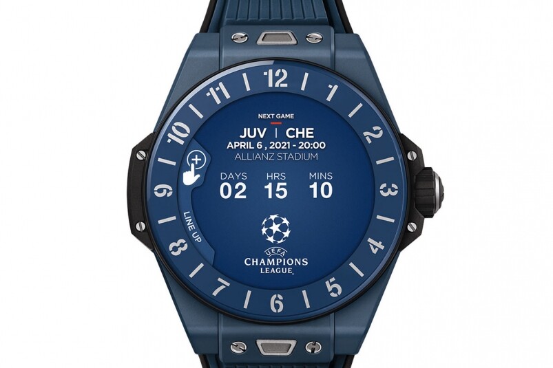 歐聯官方認證智能腕錶正式到港！Hublot Big Bang E UEFA Champions League