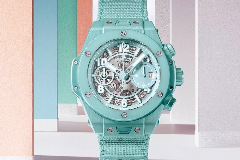 Hublot Big Bang Unico Summer 獨特青藍色打造特別夏日錶款