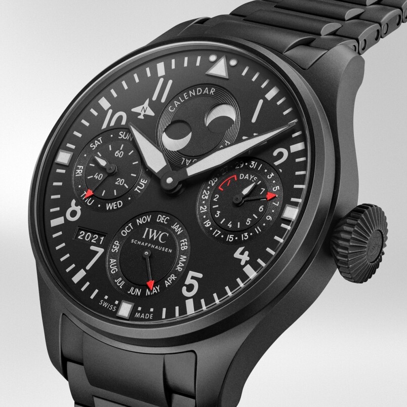 IWC Big Pilot’s Watch Perpetual Calendar TOP GUN 價錢 介紹 IWC Big Pilot’s Watch Perpetual Calendar TOP GUN 價錢 介紹