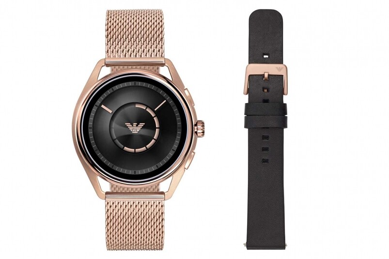 而最多人關心的電量問題也可以放心,Emporio Armani Connected只需2小時的充電時間,就 而最多人關心的電量問題也可以放心,Emporio Armani Connected只需2小時的充電時間,就