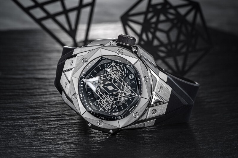 2019年Hublot再與Maxime Buchi聯乘,將紋身元素進一步昇華注入腕錶的Hublot Big Bang Sang Bleu II 2019年Hublot再與Maxime Buchi聯乘,將紋身元素進一步昇華注入腕錶的Hublot Big Bang Sang Bleu II