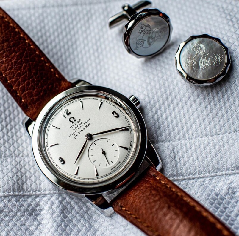 有些腕錶，看似平凡，但真錶實物卻會令人心生好感，這枚Seamaster 1948限量版便是