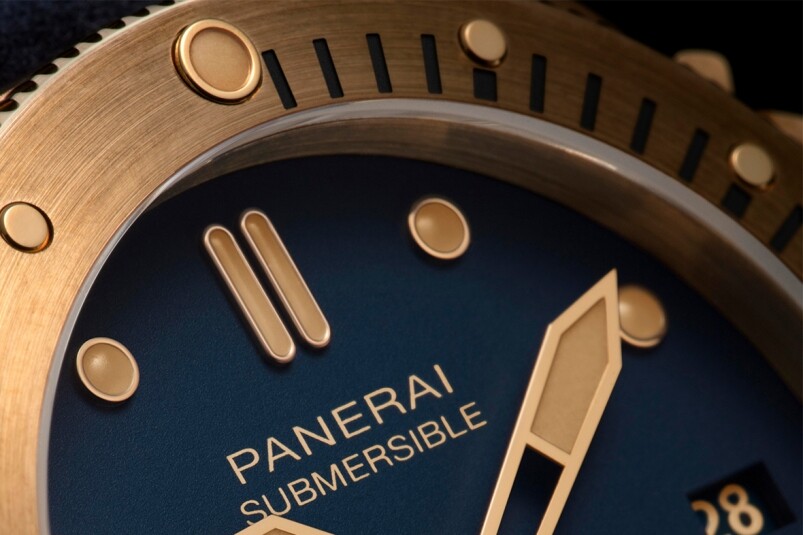 Panerai 2021全新青銅錶｜Submersible Bronzo Blu Abisso更落力保護海洋