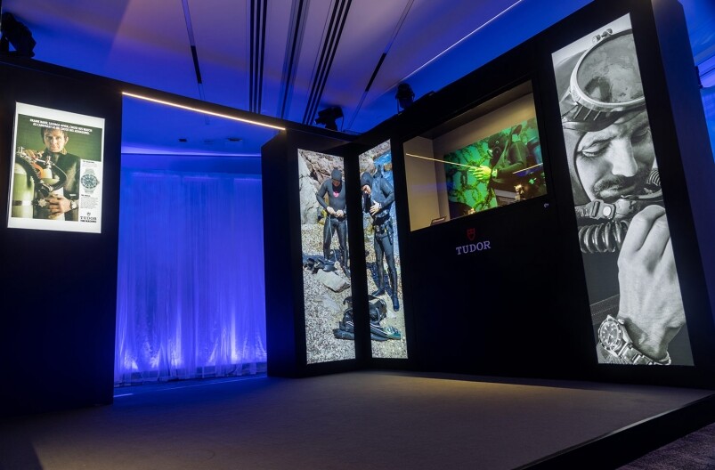 這一次的「勇闖深海：帝舵表敢為之旅」，品牌精心設計了一系列互動「礁石」區