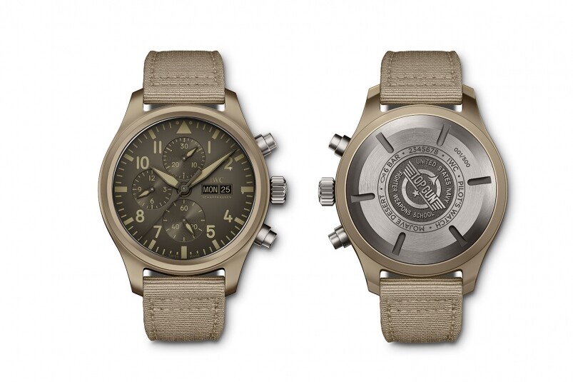 初見這枚Top Gun計時錶，即時被它的沙漠色陶瓷錶殼吸引，因為色調獨特罕