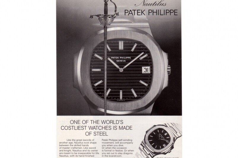 簡單說說Nautilus的歷史,腕錶於1976年面世,當年的廣告標題是「One of the world’s costliest watches 簡單說說Nautilus的歷史,腕錶於1976年面世,當年的廣告標題是「One of the world’s costliest watches
