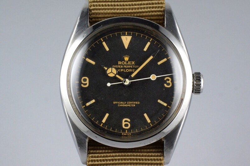 1955年推出的6610，錶面改為gilt dial（俗稱「嚦架面」），是舊裝勞力士迷的至愛。而在60