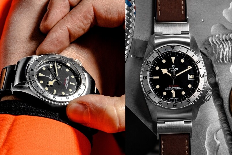 喜歡更粗獷更有軍事味的，就不要錯過這枚Black Bay P01，腕錶復刻自50多年