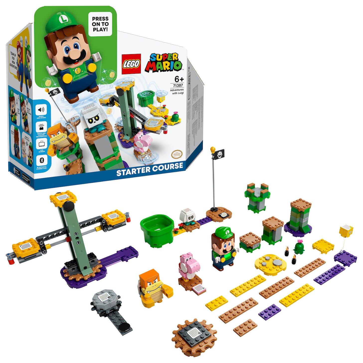 LEGO 71387 Luigi入門競賽跑道