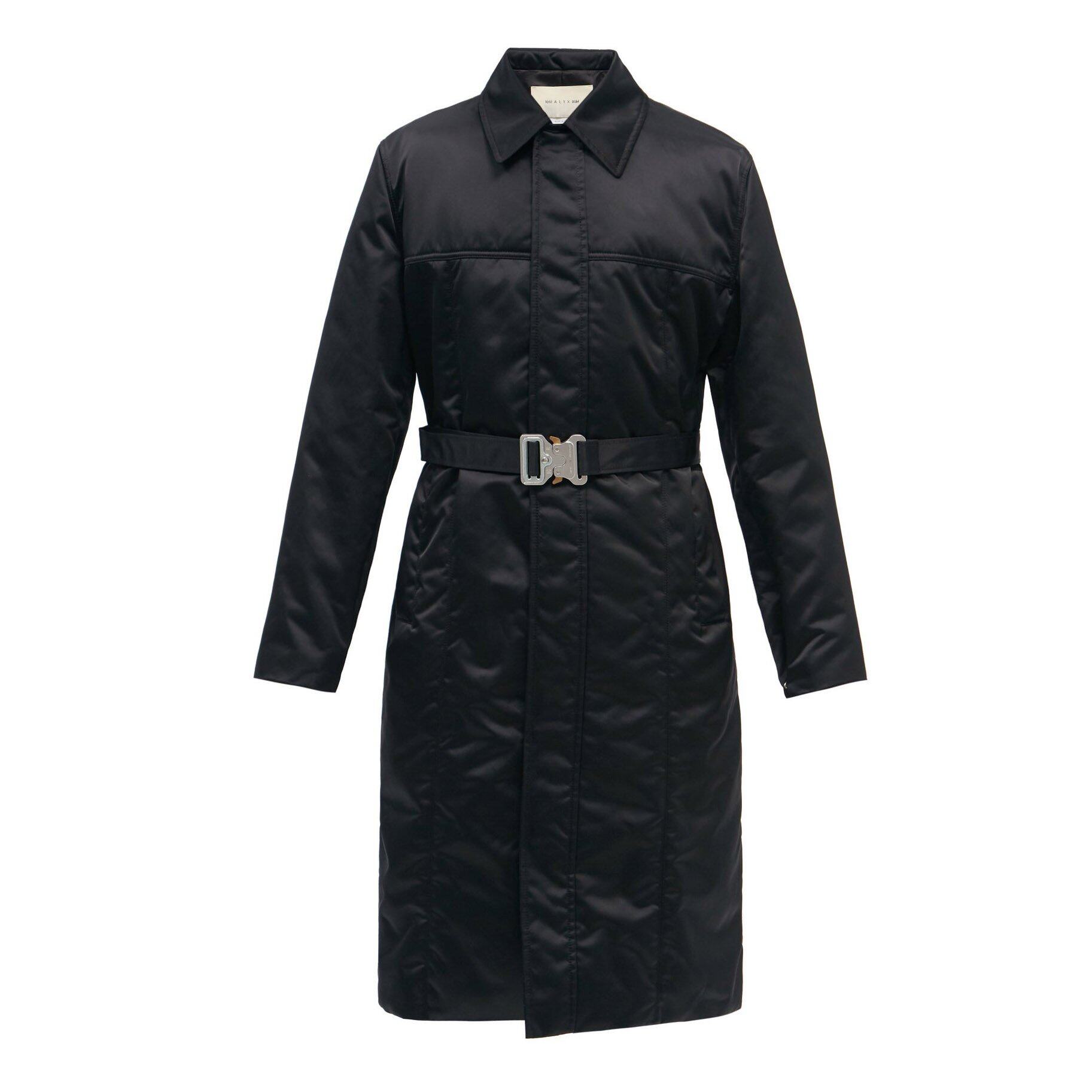 1017 ALYX 9SM Luna rollercoaster-buckle padded-shell coat 1017 ALYX 9SM Luna rollercoaster-buckle padded-shell coat