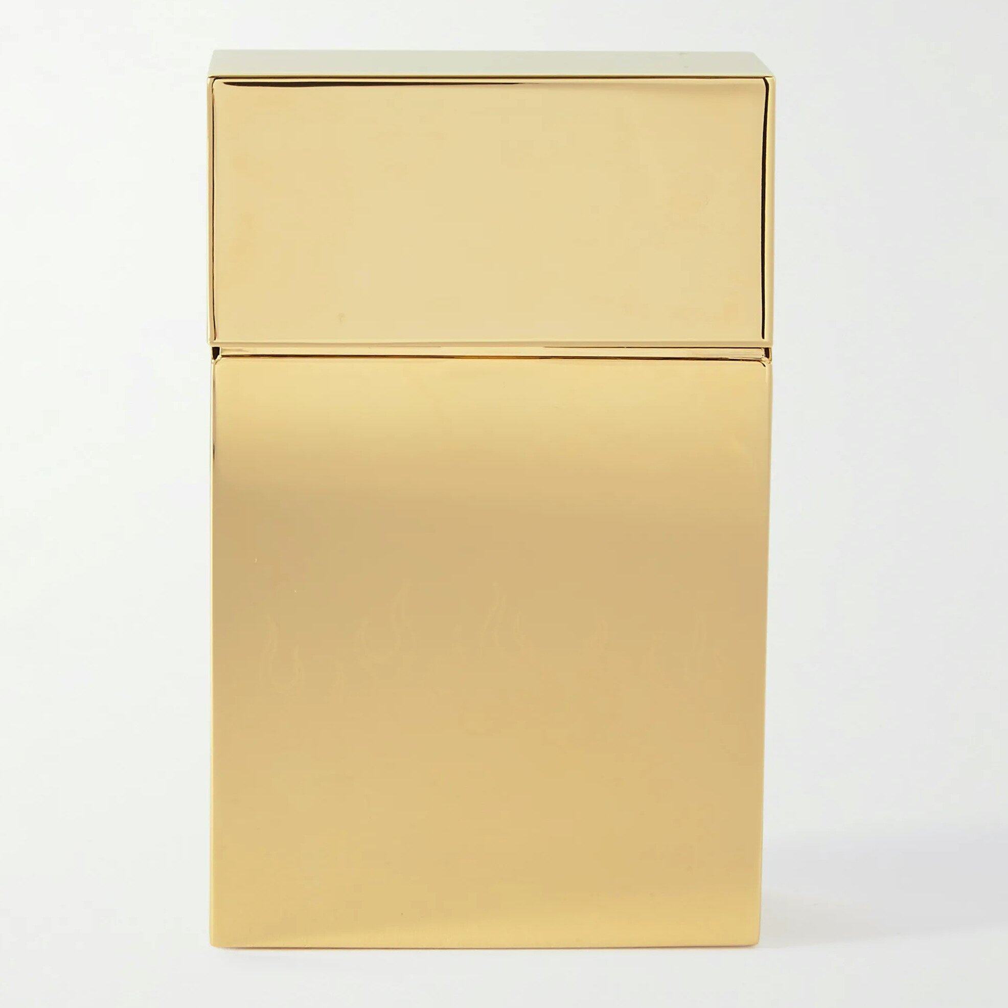 VETEMENTS Engraved Gold-Tone Case