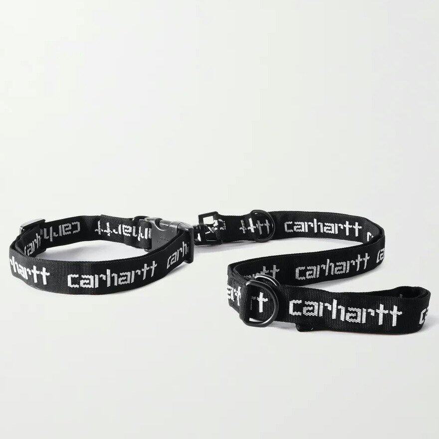 CARHARTT WIP Logo-Webbing Dog Collar and Leash Set