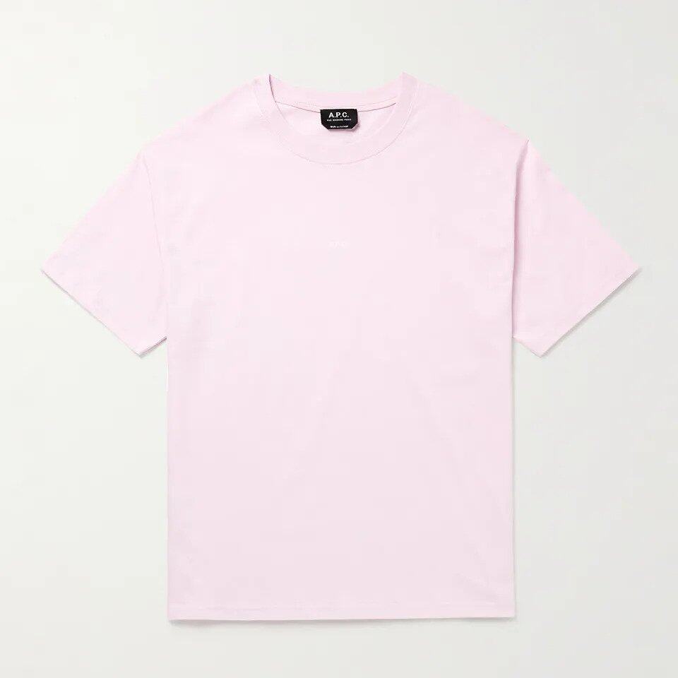 A.P.C. Kyle Logo-Print Cotton-Jersey T-Shirt