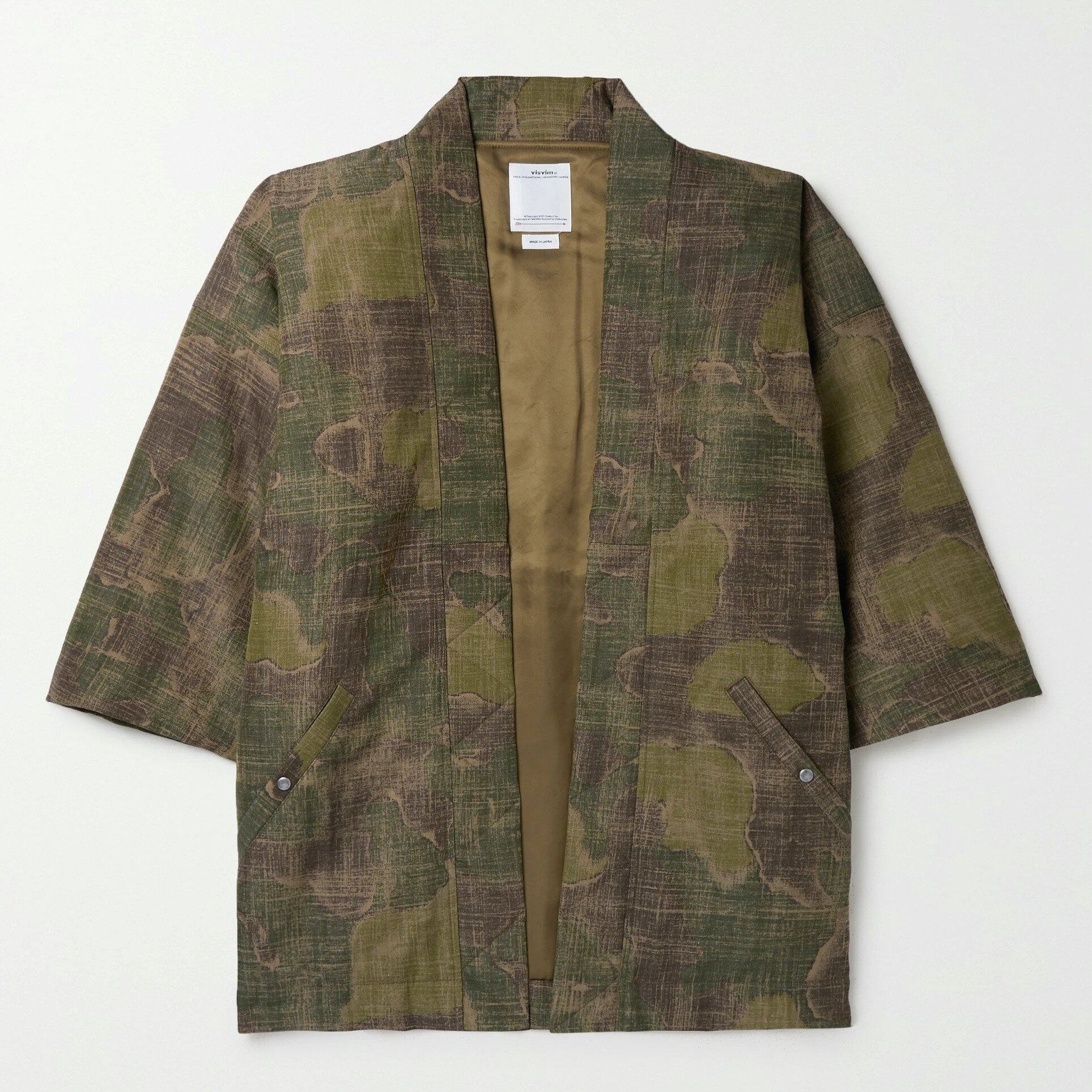 VISVIM Sanjuro Camouflage-Print Wool-Blend Gabardine Jacket