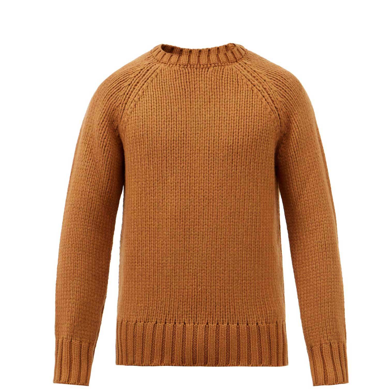 A.P.C. X Suzanne Koller Ethan raglan-sleeve wool sweater