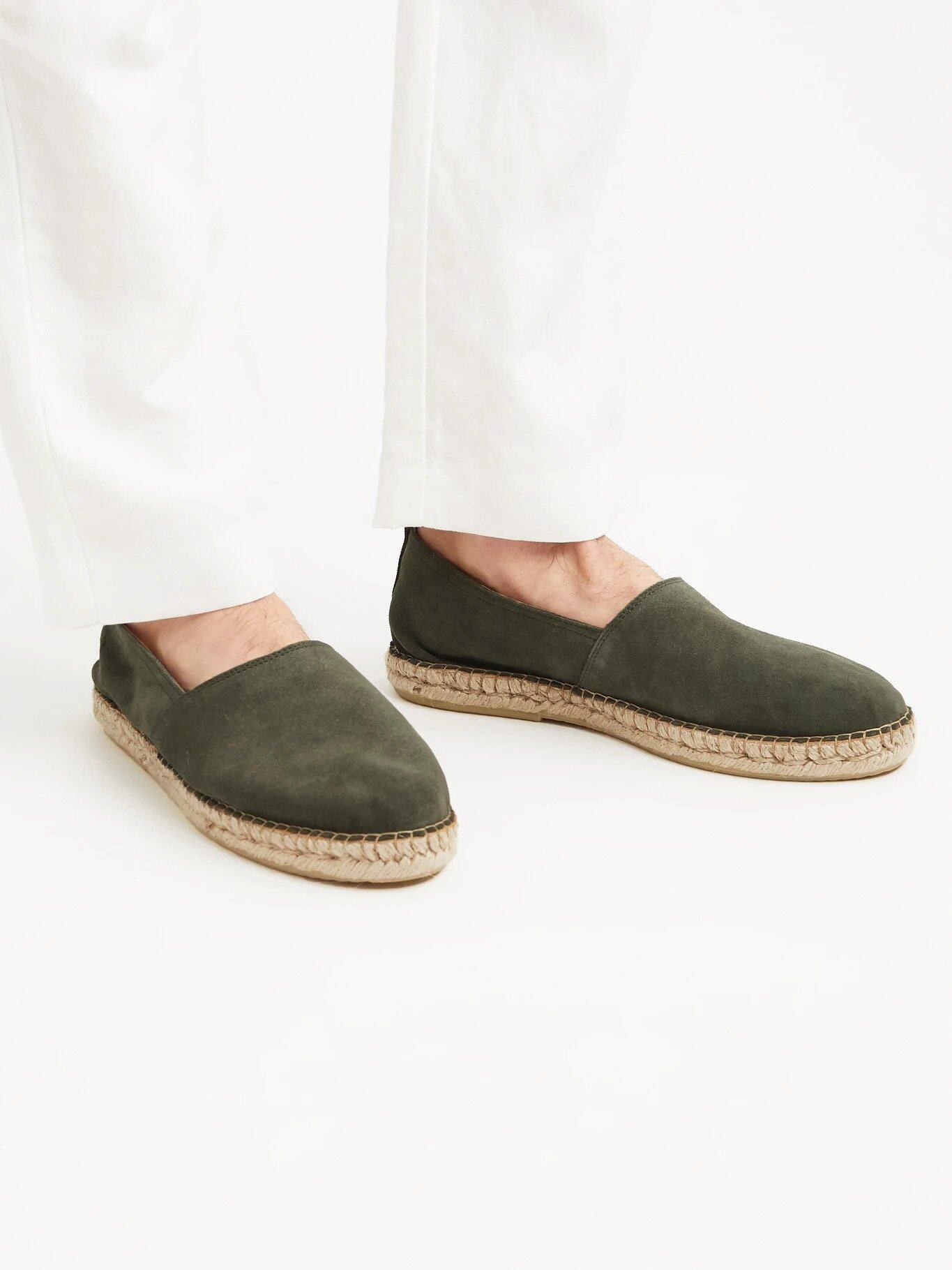 FRESCOBOL CARIOCA綠色猄皮草鞋