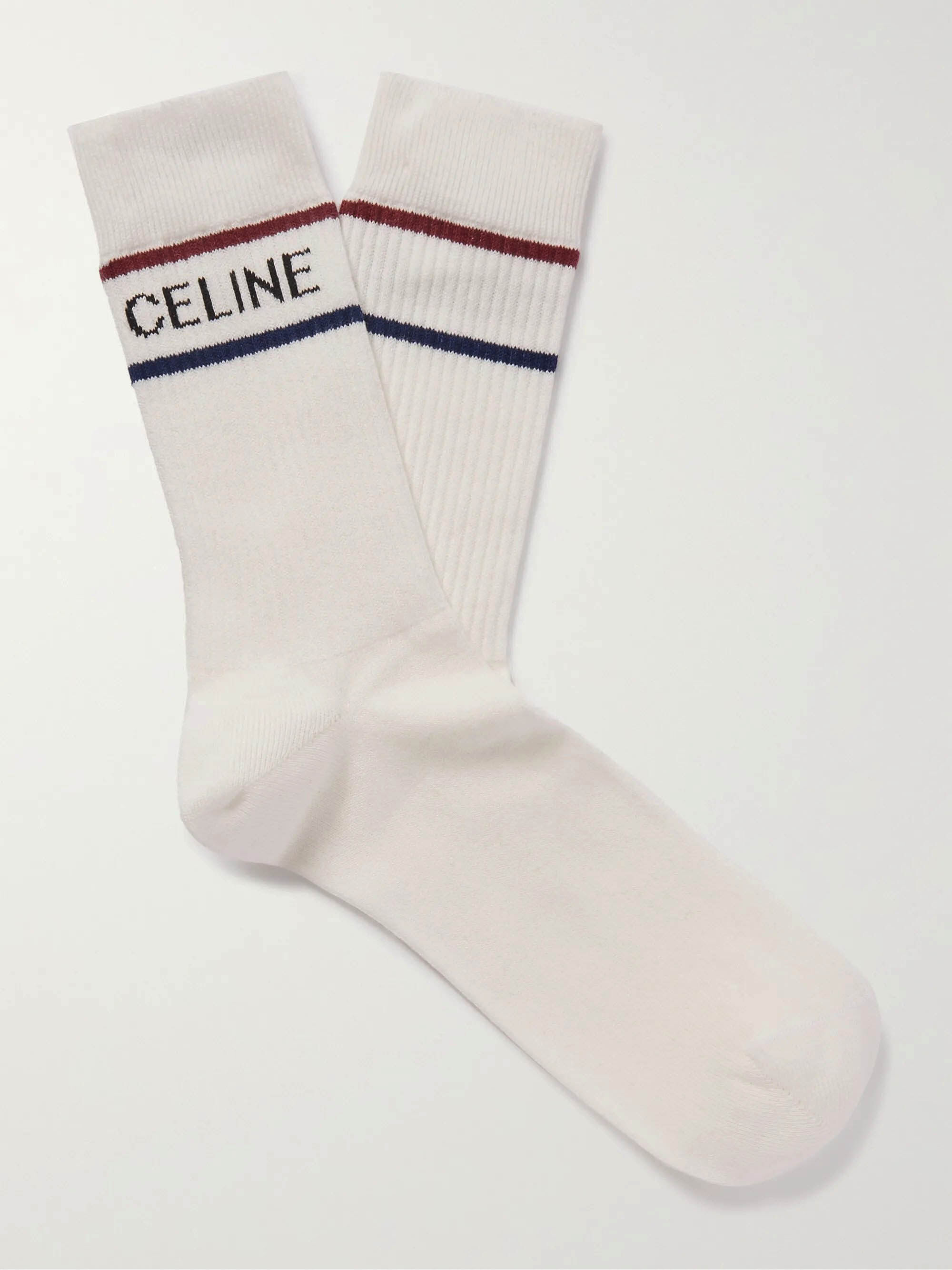 CELINE HOMME logo長襪 CELINE HOMME logo長襪